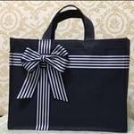 リボンバッグ🎀A4対応トート🎀