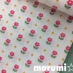 110×50★TCブロード★送料無料★小花★ピンク