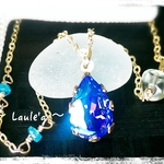 神秘的なサファイアブルーの海◇Swarovski◇