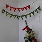 クリスマスのほっこりガーランド【送料込み】