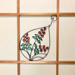 ＊雫の和飾り＊　～輝く赤い実～　ワイヤーアート