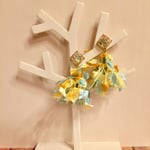 ミックスカラータッセルイヤリング
