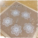 雪の結晶オーナメントセット