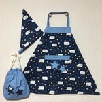 キッズエプロン3点セット