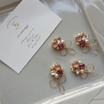 送料無料 秋冬スワロフスキー✖️リボンGチャーム