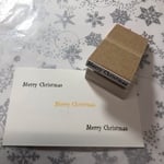  ❄️～❄︎【Merry  Christmas】④❄︎～❄️スタンプ  はんこ
