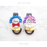 🎀ベビーカーフック🎀ロゼット