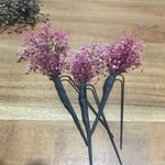 グラデーションのかすみ草のヘアアクセ/3本1セット