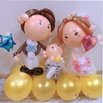 新郎新婦バルーンアート〜赤ちゃんと一緒に〜ウェルカムスペースやフォトラウンドに♡