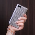 ▲SALE▼ イタリアンレザーiPhoneケース pitagora　アルジェント