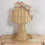 ジュニア　小さな箱庭　2WAYリボンヘアバンド　《送料込み》