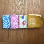 ガーゼ ミニハンカチ ４枚セット 127