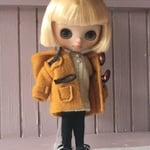 ダッフルコート(山吹色)