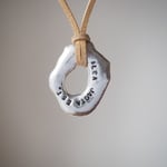 lingua latina　　　錫 刻印ペンダント ◼pivo◼818