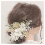  A.再販 コットンフラワー ヘッドドレス