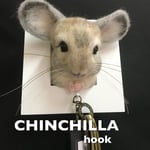 アニマルフック・チンチラ(シナモン)