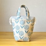 洗える♪保冷保温〇持ち手付巾着袋〇スープジャーケース