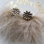 angel'swing🕊 pierce／ earring（ beige）