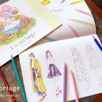 塗り絵本『Coloriage』