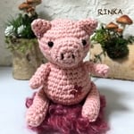お洒落なブタちゃん🐷