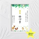 赤ちゃんキロク𓅮命名書