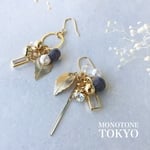 雪降る夜ピアス＆イヤリング