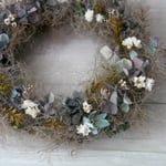 スモークツリーのwinterリース dryflower 