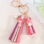 猫&スターチャーム ☆タッセルバッグチャーム