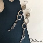 再販 Silver Long Round イヤリング  ピアス