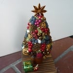 木の実のクリスマスツリー(金色)　再販