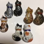 日向ぼっこねこさんブローチ（ C  E F ）