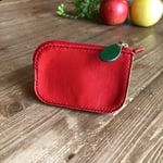 ちや様オーダー商品✴︎りんごのファスナーポーチと鉛筆キャップのセット