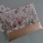 SALE！リバティビニコ×レザーのポーチ＊イルマ