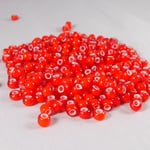 ホワイトハーツビーズ 丸5mm オレンジ139-02 35g 