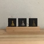 本革豆本クリスマス3冊セット