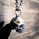 一点物  チャーミングスカルペンダント カオティックブレイン