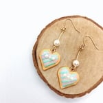 パステルカラーのアイシングクッキーピアス✽イヤリング