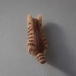羊毛＊茶トラさんのブローチ🐈