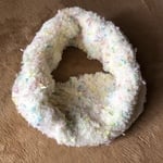 ふわふわネックウォーマー