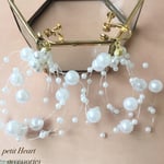 【再販】ランダム パール シャワー イヤリング(ピアス)♡
