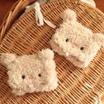 もふもふくまの移動ポケット（赤）