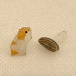 プラバンハムスターピアス
