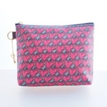 【再販】LIBERTY　Heart Canopy 　ハート・キャノピー 　3GR 【scm12-01】　ビニコのクリアmini マチ付カードポーチ　★パスケース、小物入れにも♪　