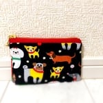 新作USA冬のワンチャン×クリスマス靴下の小銭入れ
