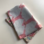 完成品♩runrunrunピンクでブックカバー