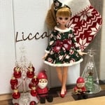リカちゃん ハンドメイド  クリスマス