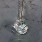 ガラスペンダント 水面金魚 G-13