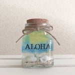 Beachキャンドル コルク(ブルー×イエロー)