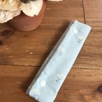 ＊ミントグリーンの水筒肩紐カバー＊