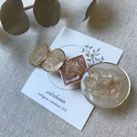  square × circle 【ヘアクリップ】  pink